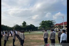 Polres Bangka Selatan terjunkan 106 personel amankan tahapan kampanye pemilu 2024