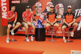 Kolaborasi dengan Motul, "riders" HRC optimistis hadapi musim depan
