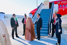 Presiden Joko Widodo tiba di Dubai hadiri konferensi iklim COP28