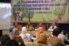 DPPKBP3A Batola gelar pelatihan KHA bagi anggota gugus tugas KLA