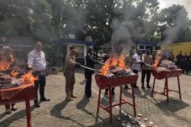 4,6 juta batang rokok ilegal dimusnahkan di Bogor