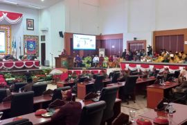 Ketua DPRD Babel Pimpin Paripurna HUT ke-23 Tahun Provinsi Kepulauan Bangka Belitung