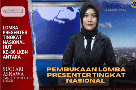 Pembukaan Lomba Presenter Tingkat Nasional