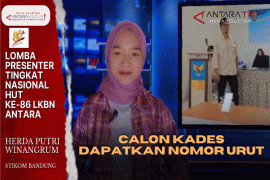 Calon kades dapatkan nomor urut