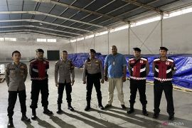 Gudang logistik Pemilu 2024 dijaga ketat Polresta Bandung