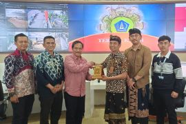 Diskominfo Banjar kunjungi Diskominfo Badung belajar penyebaran informasi daerah