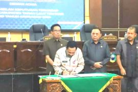 Tanah Laut perkuat ketahanan pangan seiring disepakati APBD 2024 Rp2,7 triliun lebih