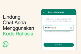 WhatsApp tambahkan fungsi kode rahasia untuk fitur "Chat Lock"