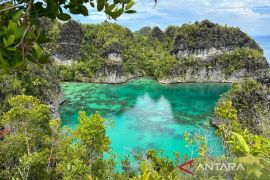 Menanjaki pesona Telaga Bintang di Raja Ampat