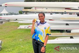 Bripda Ani Pettipeiluhu sabet dua emas untuk Maluku di Kejurnas dayung di Jabar