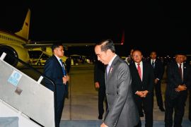 Presiden Jokowi tiba Tanah Air usai kunjungan ke Dubai
