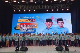 Pilar 08 gaungkan jargon "wes wayahe" Prabowo-Gibran