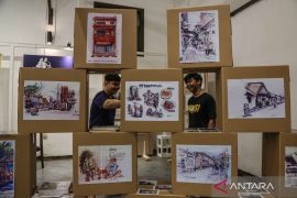 Pameran seni lukis US Semarang Bercerita