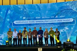 Sensus Pertanian BPS mencatat usaha pertanian capai 29,4 juta unit