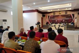 KPU Mukomuko gelar rakor persiapan pembentukan KPPS untuk Pemilu 2024