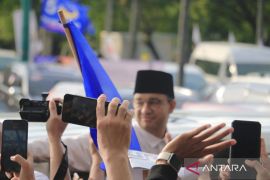 Anies janji perjuangkan hak pekerja dan pengusaha setara jika menang Pilpres