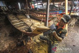 Pesona Geopark Meratus di kampung "Seribu Jukung" Pulau Sewangi