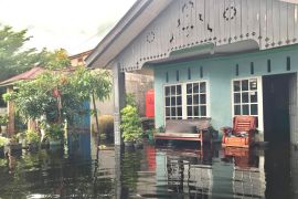 Curah hujan meningkat, 50 rumah warga terendam banjir di Kubu Raya