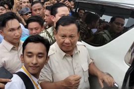 Prabowo hadir di pesta masakan koki Bobon Santoso