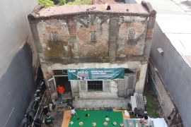 Gedung eks Markas Besar Oelama di Sidoarjo mulai dibongkar