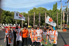 PKS Jatim "flashmob" di 216 titik kampanyekan tiga gagasan partai