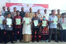 BPN tuntaskan pembuatan 85.530 sertifikat tanah di Sultra
