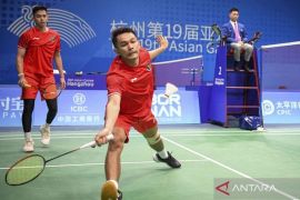 Ganda putra Indonesia Fajar/Rian dan Bagas/Fikri bertekad lolos bersama dari fase grup