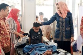 70 anak OKU Selatan dikhitan massal gratis Hari Ibu dan DWP 2023