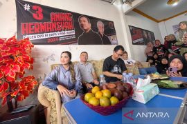 Ashanty dampingi Anang kampanye di Kabupaten Bogor