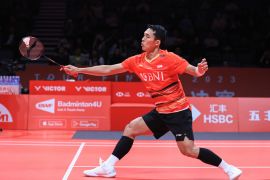 Jonatan kembali ukir kemenangan pada penyisihan grup World Tour Finals 2023