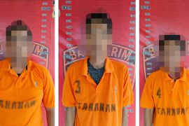 Polisi tangkap tiga pembobol rumah di Sergai