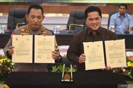 Ketum Erick dukung penangkapan pelaku "matchfixing"oleh Polri