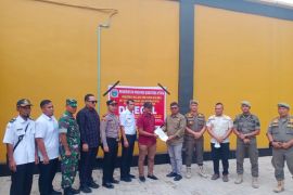 Tim terpadu segel One King Golden di Batang Serangan Langkat