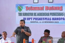 Tim surveyor re-akreditasi Puskesmas Hanopan Arse Tapsel