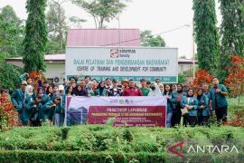 Rombongan dari UMRI lihat langsung Program DMPA PT Arara Abadi