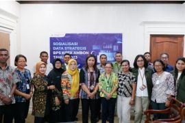 BPS sosialisasi data strategis di 12 OPD Kota Ambon