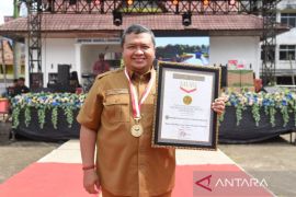 Minum kopi serempak bersama Bupati Tapsel pecahkan Rekor Muri