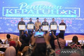 Kemenkumham raih kualitas tinggi pada kepatuhan penyelenggaraan pelayanan publik