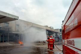 RS Siloam Jambi gelar simulasi 'code red dan purple' atasi ancaman kebakaran