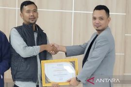 Bawaslu Bogor bagi-bagi penghargaan untuk para Panwascam