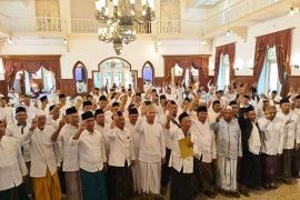 Komunitas "Poro Kiai" dan "Rejo Semut Ireng" deklarasi dukung Prabowo