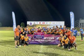 Rugby putri DKI Jakarta jadi runner-up pada turnamen di Malaysia