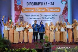 HUT ke-24 DWP Kota Pangkalpinang, Lusje ajak anggota tingkatkan kemampuan dan keterampilan