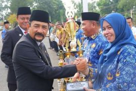 SMAN 1 Takisung terbaik pertama Lomba Paskibra 2023