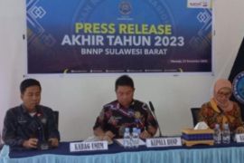BNNP Sulbar rehabilitasi 1.989 orang pecandu narkoba tahun 2023