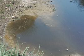 PDAM Toya Wening Solo hentikan operasi pengolahan air karena  limbah