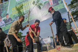 Pemkot Kendari tanam 100 pohon endemik di RTP Kali Kadia