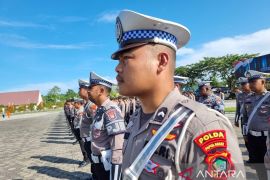 Polda Papua Barat libatkan 1.087 personel amankan Natal-Tahun Baru