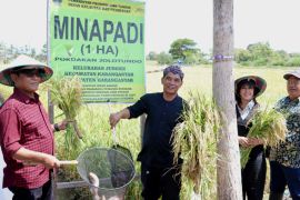 Ketua DPRD Jateng ajak petani kembangkan Mina Padi