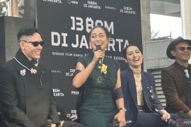 Putri Ayudya rela jalani latihan ala militer untuk perkuat karakter pada film terbarunya